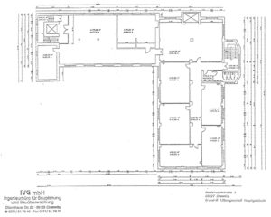 Grundriss des Gewerbezentrum Einsiedel