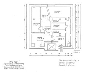 Grundriss des Gewerbezentrum Einsiedel